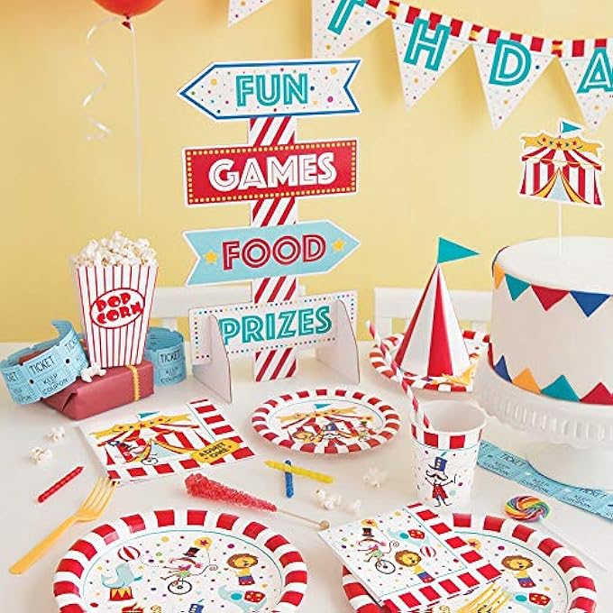 72472 CIRCUS PARTY LUNCHEON NAPKINS | 16 PCS - Image 2